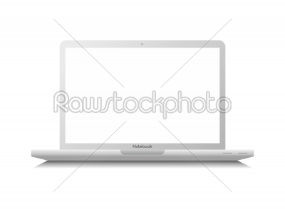 laptop and notebook illustration