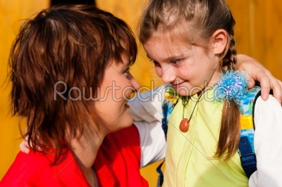 stock photo: family  mother with daughter-Raw Stock Photo ID: 39980