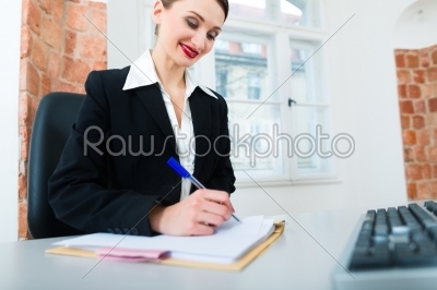 stock photo: lawyer in office sitting on the computer-Raw Stock Photo ID: 47656