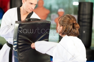 stock photo: martial arts sport training in gym-Raw Stock Photo ID: 41236