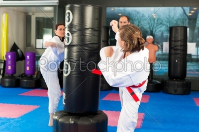 stock photo: martial arts sport training in gym-Raw Stock Photo ID: 41239