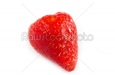 stock photo: one strawberry-Raw Stock Photo ID: 20587