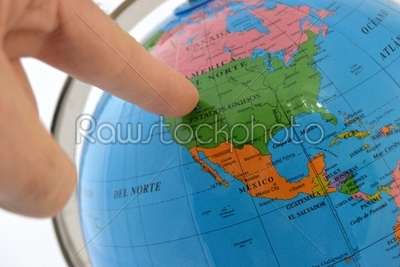 Pointing to a place in the world