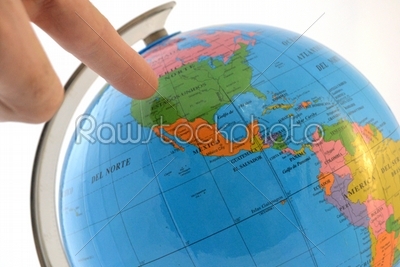  Pointing to a place in the world