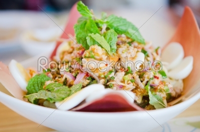 asian spicy salad