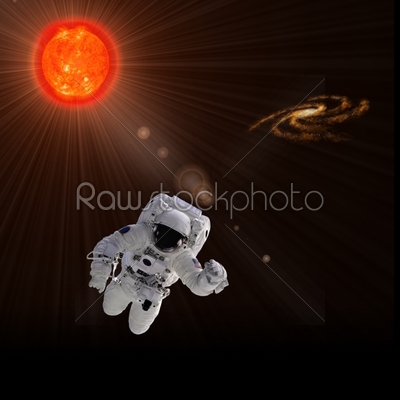 Astronaut And Sun
