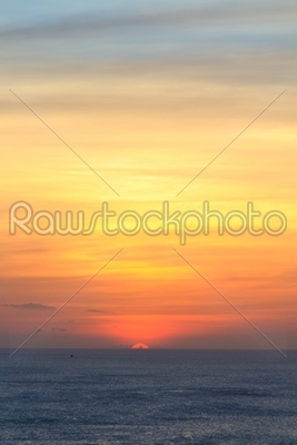 Beautiful sunset in Rawai Phuket