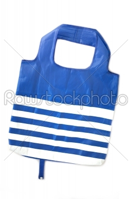 Blue frabic bag