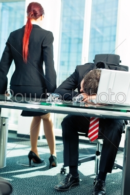 Business - stress in the office