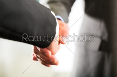 Business people doing Handshake