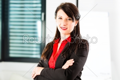 businessperson in business office