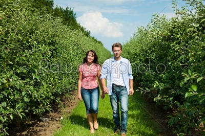 Couple in fruit or_char_d after summer
