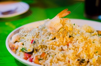 fried rice seafood