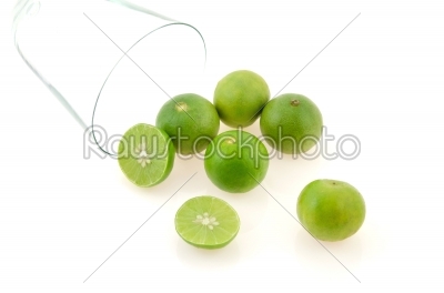green fresh lime