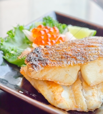 grilled cod fish