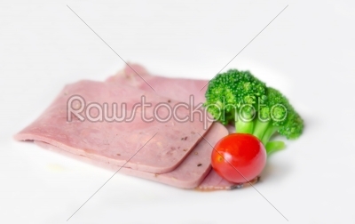 ham and vegetable