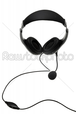 Headphones with a microphone