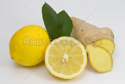 Lemon and Ginger Root