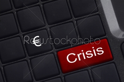 mini keyboard with button saying Crisis