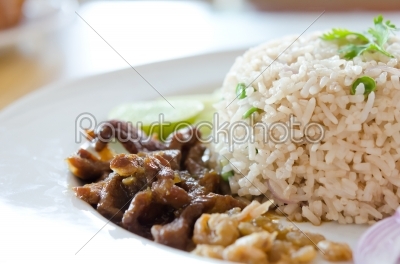 mixed cooked rice