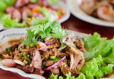 pork dish thai food