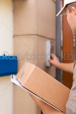 Postal service - delivery of a package