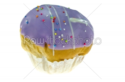 purple  cupcake 