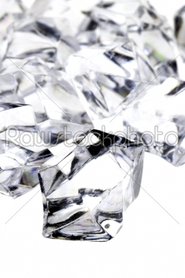 raw diamonds
