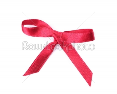 Red gift ribbon