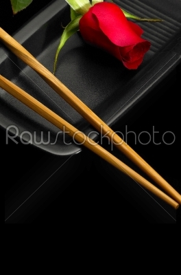 rose sushi