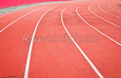 Running track  in stadium