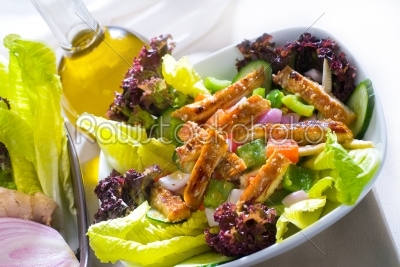 sesame chicken salad