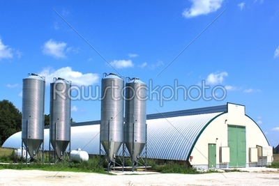 shed and silos