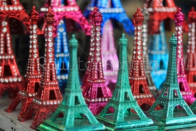 souvenir of mini eiffel tower  from paris france