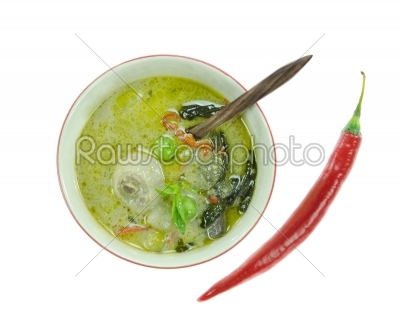 spicy green curry