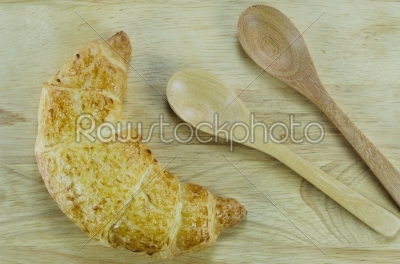 spoon and bread