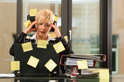 Stress in the office - multi tasking
