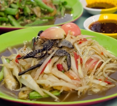 thai food spicy dish
