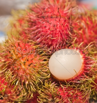 Topical Fruit,Rambutan, sweet and lovely. 