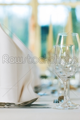 Wedding - feastfully decorated table