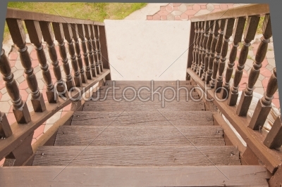 wood step
