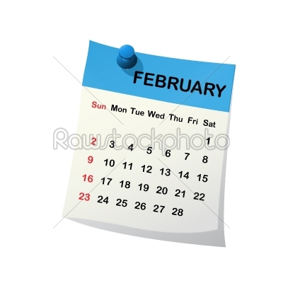 2014 calendar for February.