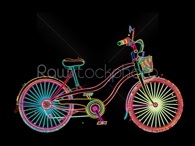 Artistic  bicycle