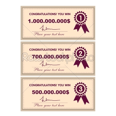 Award certificates