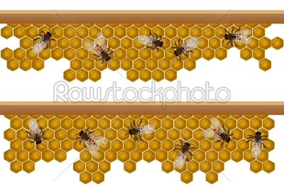 Bee hive pattern