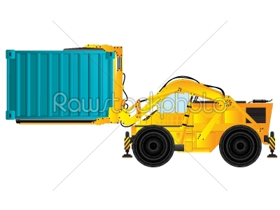 Container handler, forklift