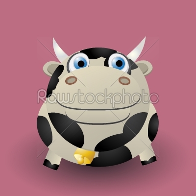 Cute baby cow