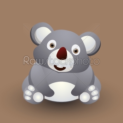 Cute baby koala