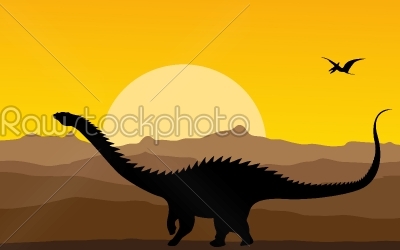 Dinosaurs background
