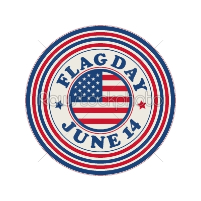 Flag Day stamp